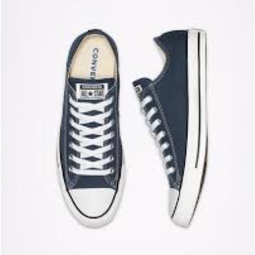 Converse Al stars Blue Low-Top Sneakers - Picture 2 of 5